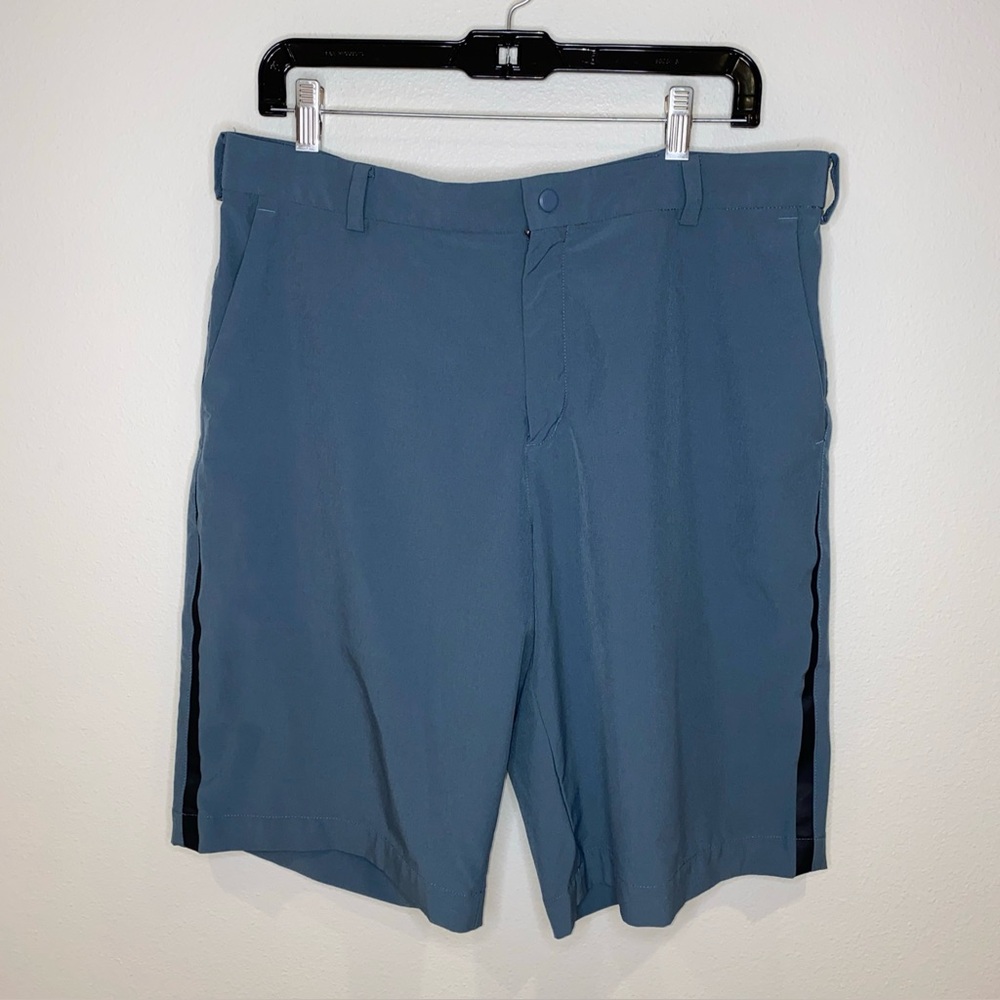 Nike Golf Tour Performance Shorts Men's Size 34 Blue Stretch Athletic‎ Casual